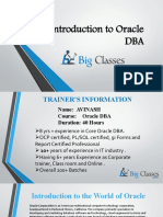 Oracle DBA