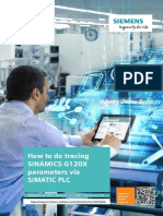 How To Do Tracing Sinamics G120X Parameters Via Simatic PLC