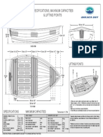 Walker Bay 10 (WB 10F) Specifications, Maximum Capacities & Lifting Points