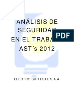 Analisis de Seguridad en El Trabajo Ast