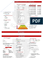 Formulario de Matemáticas