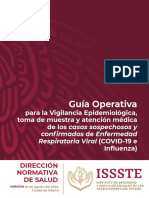 Guia Operativa para La Vigilancia Epidemiologica