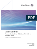 8DG26342AAAATQZZA - V1 - 1850 Transport Service Switch (TSS-100 and TSS-100C) Release 4.1 (ETSI) Product Information and Planning Guide