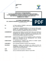 Directive N°02 - 2020 - CM - UEMOA Portant Modification de La Direct n°0497CMUEMOA Du 28 Nov 1997 Portant Adoption D'un Reģgime Juridi