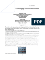 Development of 40ka Earthing Switch by Using Industrial Product Design Model