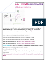 Formulas Puente Con Derivacion Central