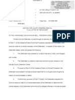 Cody Register Mental Health Examination Order