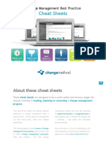 Cheat Sheets: Change Management Best Practice