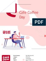 Cafe Coffee Day: - Case Study