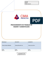 Procedimientos de Trabajo de Radier y Cementacion