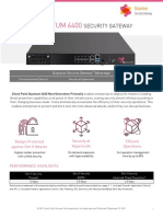 CP 6400 Security Gateway Datasheet