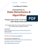 Introduction To DS & ALGO