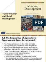 Agricultural Transformation and Rural Development - Todaro 1