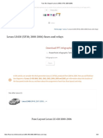 Fuse Box Diagram Lexus LS430 (XF30 2000-2006)