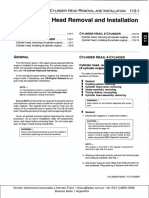 Cylinder Head Removal and Installation - BMW M3 1992-1998