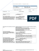 Planificación A. Visuales MARZO - ABRIL 2022