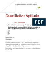 Tech Mahindra Aptitude Questions Answers Paper 5