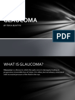 Glaucoma: by Tekia Buntyn