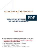 Redaction de Notice Bibliogr