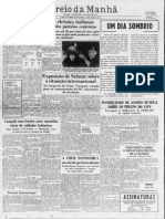 Jornal Correio Da Manhã 1956