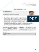 Risk and Return Analysis of Mutual Fund