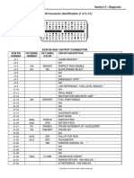 5 - 12 Section 5 - Diagnosis J-1 ECM Connector Identification (1 of 2 J-1)