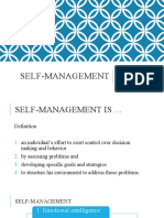 Self Management