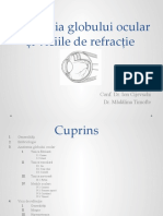 Anatomia Globului Ocular Si Viciile de Refractie