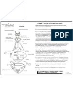 Assembly / Installation Instructions:: 6 Corporate Parkway Goose Creek SC 29445 WWW Quoizel Com, - .