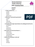 Lesson: Growing Plants: Grade-5 (Science)