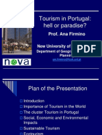 Tourism in Portugal: Hell or Paradise?: Prof. Ana Firmino