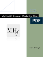 MHJ Marketing Plan 2021