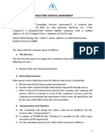 Business Plan Contract English