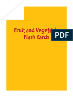 USDA Fruit & Veg Flash Cards