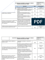 Objetivos y Metas Del SG-SST