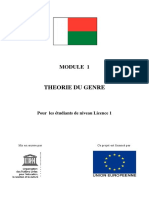 Cours de Fémenisme Et Genre UNESCO