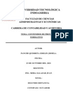 Ensayo Contenido de Proyecto Formativo