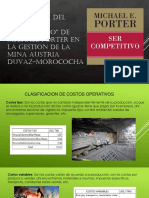 Aplicación de Michael Porter en La Minería