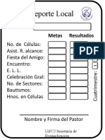 Formato de Celulas