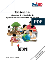 Science: Quarter 2 Module 4: Specialized Structures of Plants