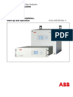 Models El3020, El3040: Easyline Continuous Gas Analyzers Software Version 3.2