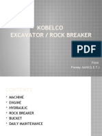 Kobelco Excavator / Rock Breaker: From Pranay Joshi (G.E.T.)