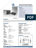 Features: TI Cortex A8 Industrial Communication Gateway With 2 X LAN and 6 X COM Ports