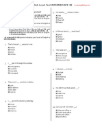 6 - English Level Test Intermediate b3 - Learnenglishteam - Com