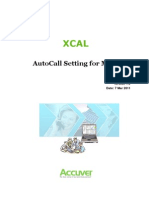 Accuver XCAL AutoCallSettingForMMS v1.2