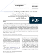 Correlation For Flow Boiling Heat Transfer in Mini-Channels