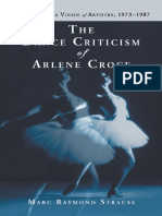 Strauss Marc - The Dance Criticism of Arlene Croce