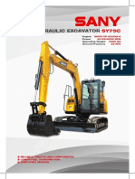 Hydraulic Excavator: Engine Power Operating Weight Ground Pressure