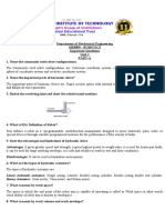 Robotics Unit-1 Important Questions