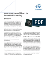 Intel Q35 Express Chipset For Embedded Computing: Product Brief